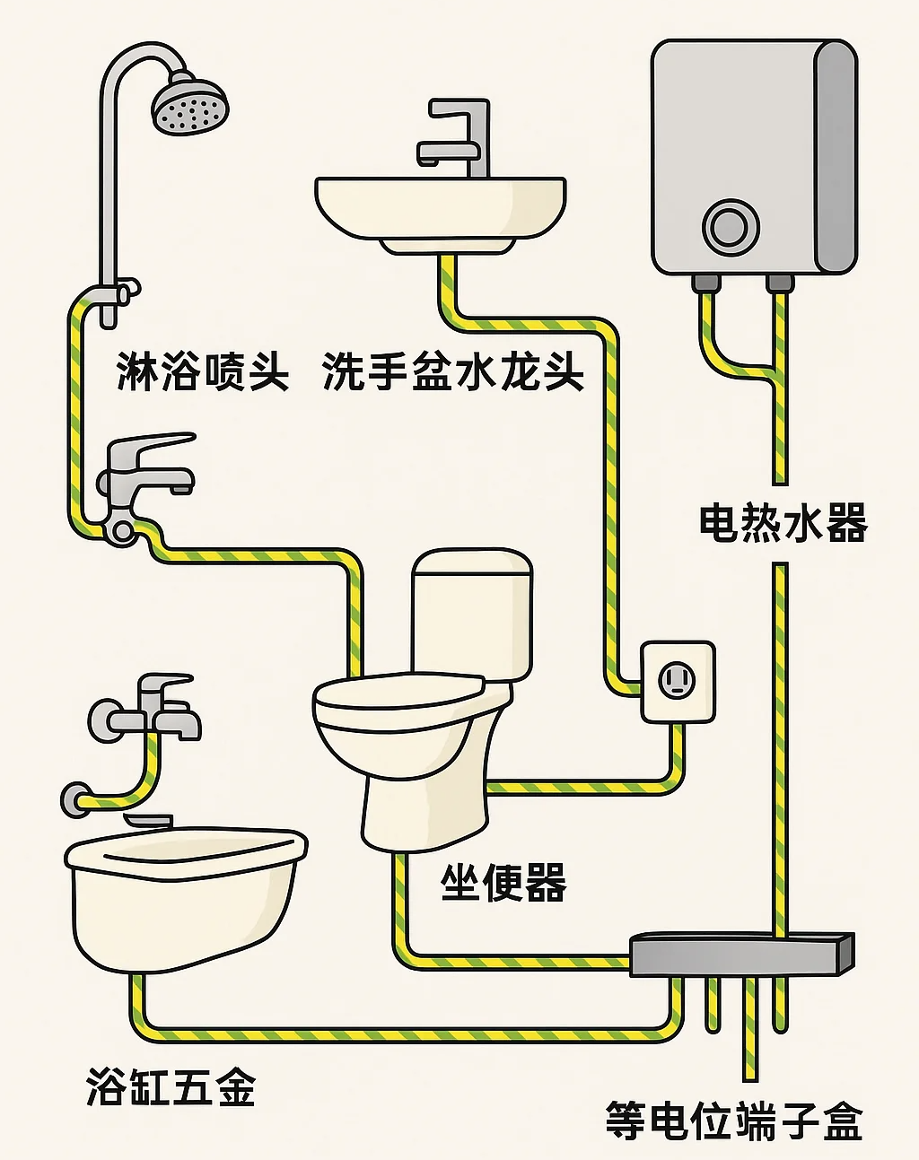 卫生间里的等电位端子有什么用？
