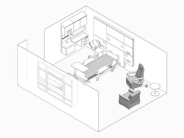 医院病房族patient_room_002