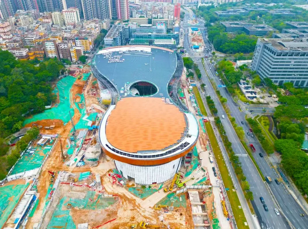 20.86亿"巨型鞋底"引热议！深圳龙岗国际艺术中心封顶，2026年将成文化新地标 - 图片 3
