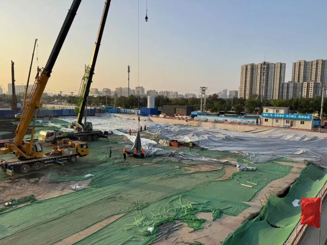 基坑气膜绿色施工神器降尘减噪省工期爆了？ - 图片 4