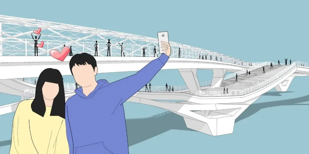 加班没陪女友打卡！SketchUp五岔子大桥教程来了 - 图片 6