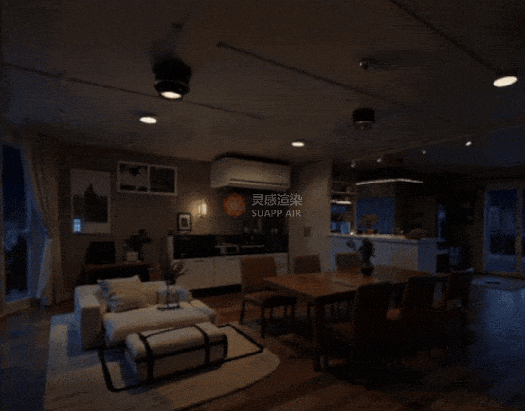 SUAPP灵感渲染AI转建筑日夜景，会员无限8K+图秒赢收费平台！ - 图片 5