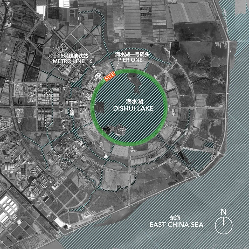 上海临港滴水湖一号码头竟用地景化设计变出滨水活力场 - 图片 15