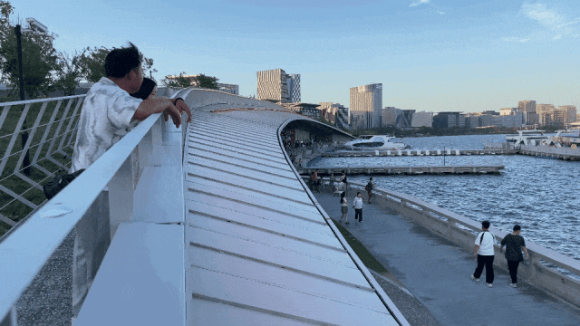 上海临港滴水湖一号码头竟用地景化设计变出滨水活力场 - 图片 22