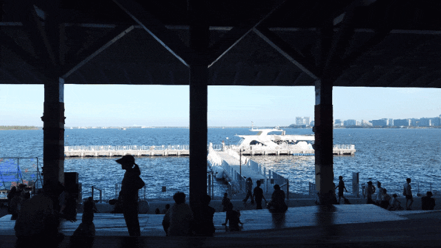 上海临港滴水湖一号码头竟用地景化设计变出滨水活力场 - 图片 25