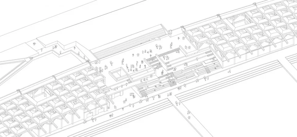 上海临港滴水湖一号码头竟用地景化设计变出滨水活力场 - 图片 26