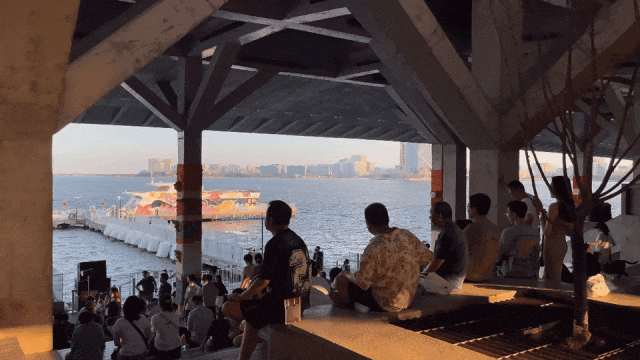 上海临港滴水湖一号码头竟用地景化设计变出滨水活力场 - 图片 37