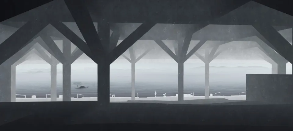 上海临港滴水湖一号码头竟用地景化设计变出滨水活力场 - 图片 46