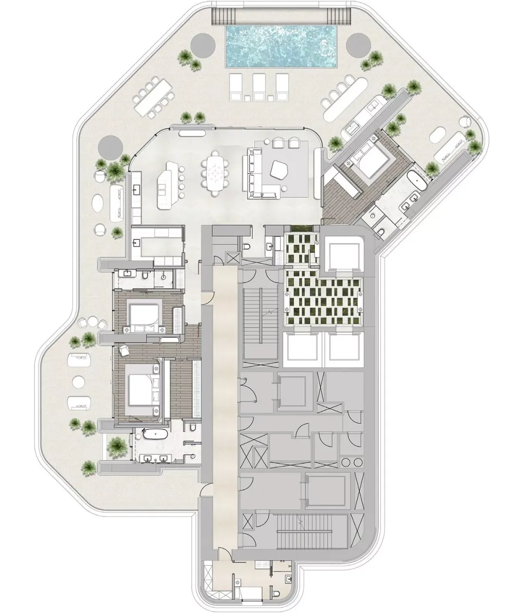 迪拜第四代创新设计：以“垂直城市”理念为核心，为全球超大型城市提供可持续发展的创新范本 - 图片 75