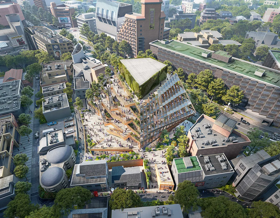 OMA东京原宿Quest商业体完工 衔接城市肌理成文化地标 - 图片 7