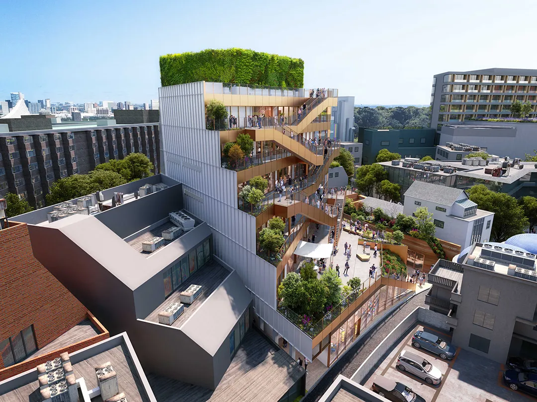 OMA东京原宿Quest商业体完工 衔接城市肌理成文化地标 - 图片 9