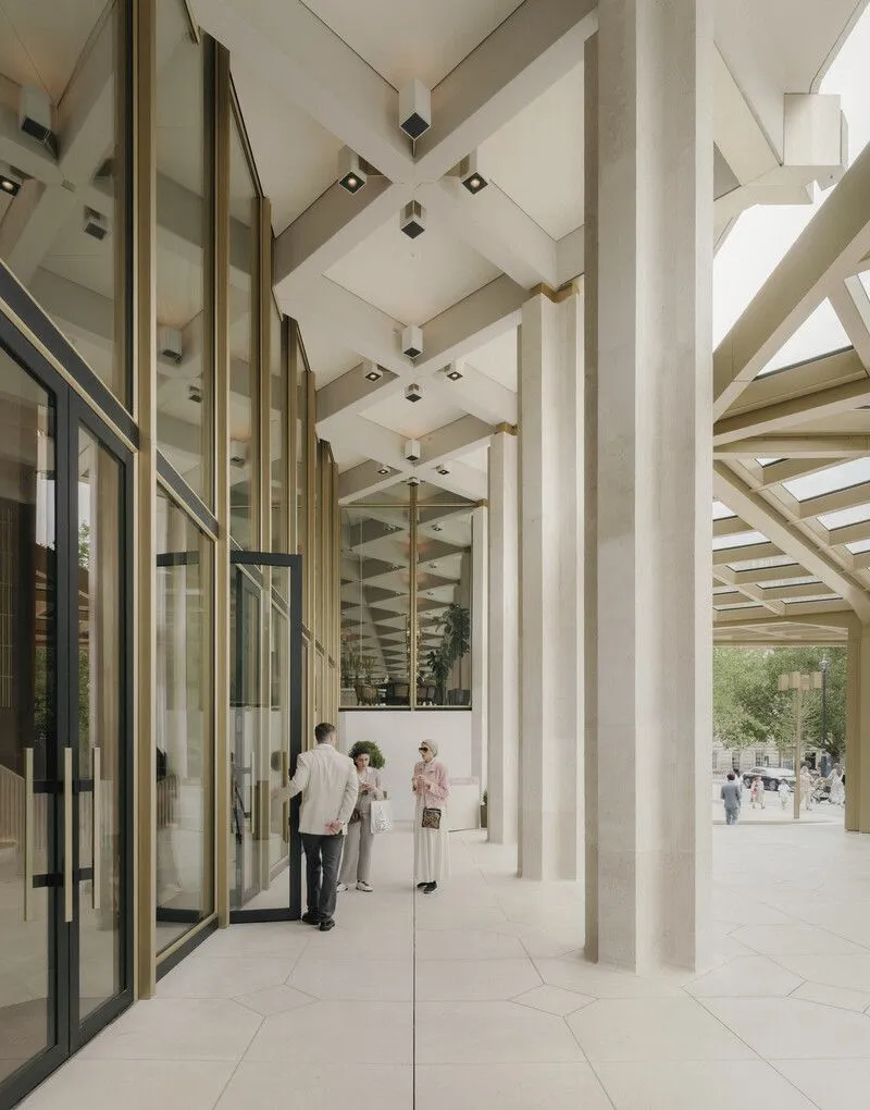 奇普菲尔德改造埃罗·沙里宁伦敦美国使馆为瑰丽酒店 - 图片 5