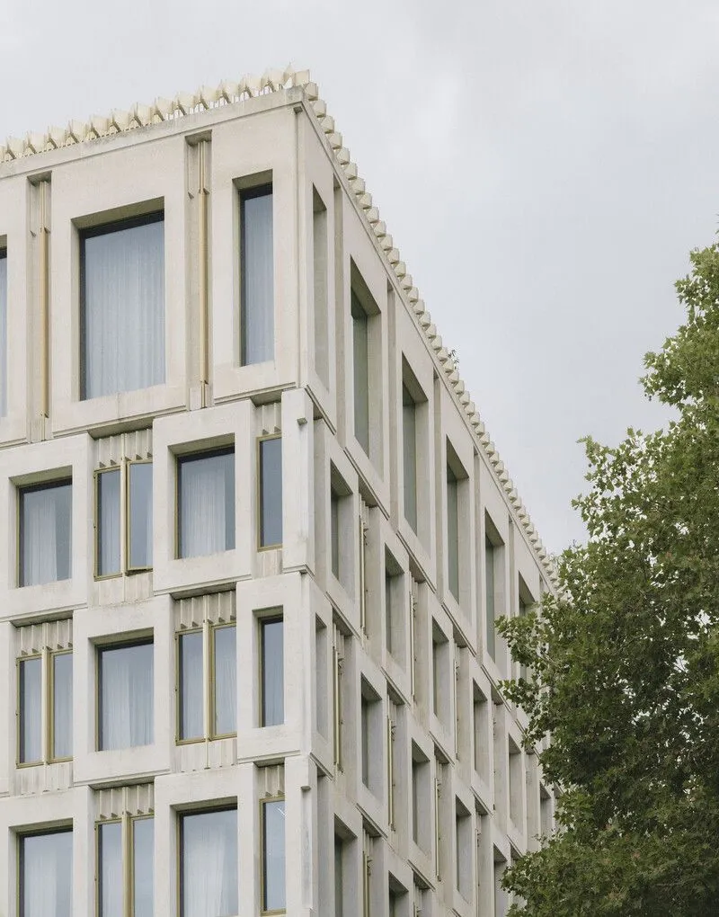 奇普菲尔德改造埃罗·沙里宁伦敦美国使馆为瑰丽酒店 - 图片 8