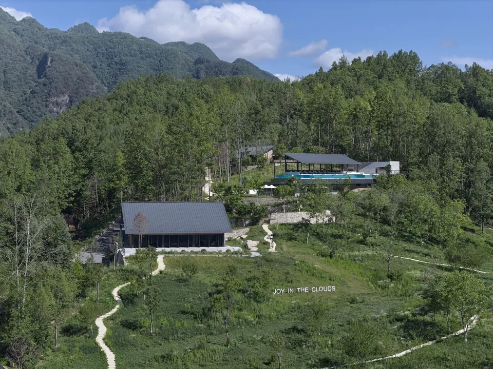 用中国山水画审美打造山地民宿自然融合设计 - 图片 5