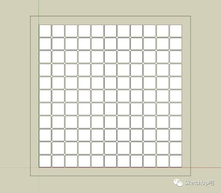 不用曲线！SketchUp渐变镂空表皮SUAPP制作技巧 - 图片 7