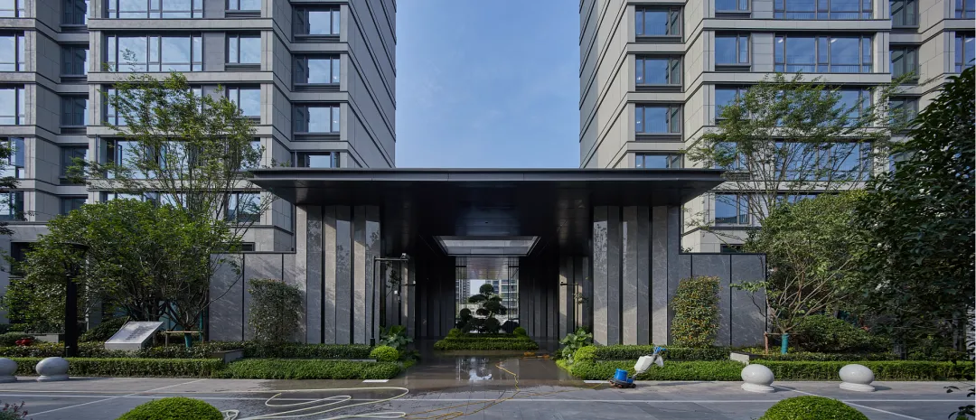 绍兴万科湖心湾“城芯湖墅”现代江南社区设计案例 - 图片 8