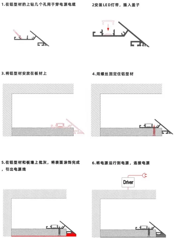 1mm悬浮吊顶灯带新旧做法差距大！室内设计师必看 - 图片 6