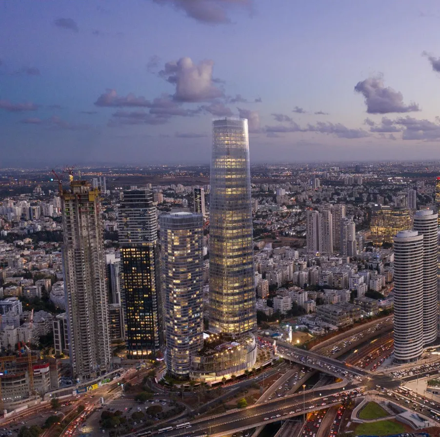 以色列第一高楼封顶！中国建的，设计启发室内设计师 - 图片 5