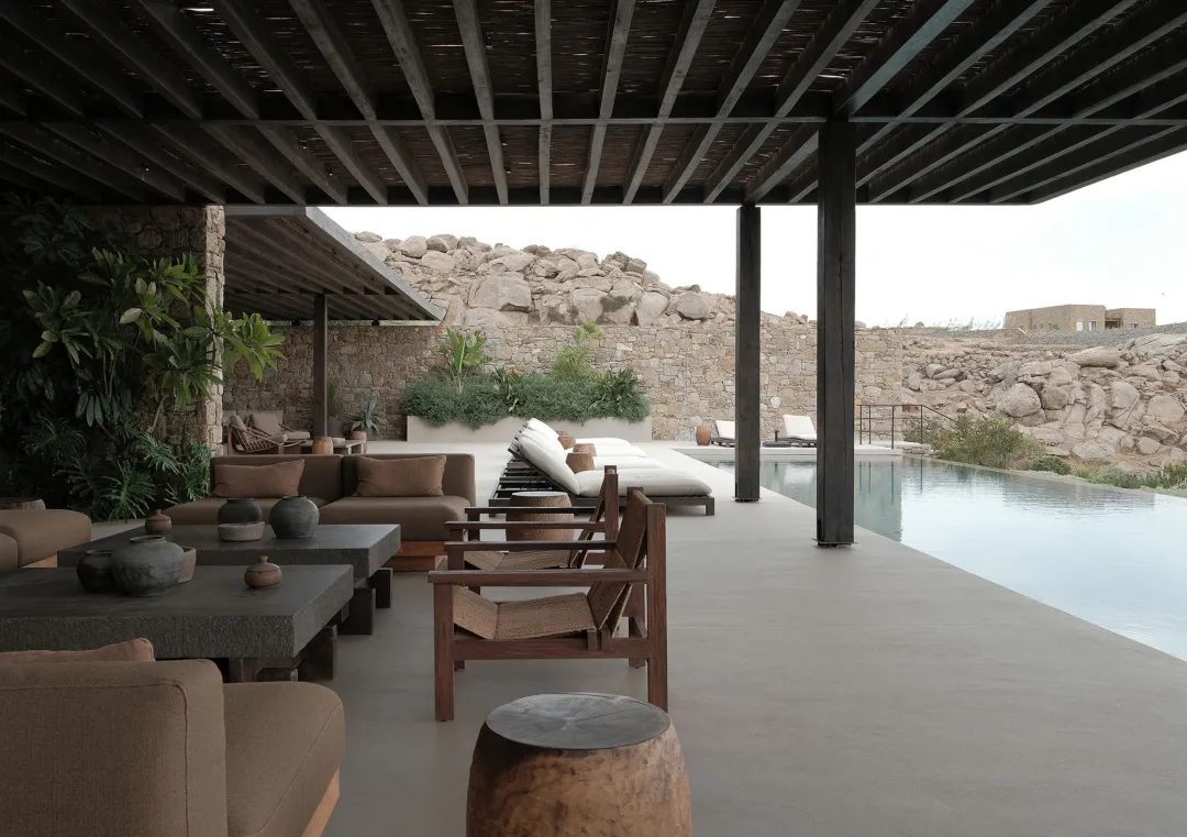 米科诺斯En Kyanó案例：光为灵魂的在地极简避世空间 - 图片 8