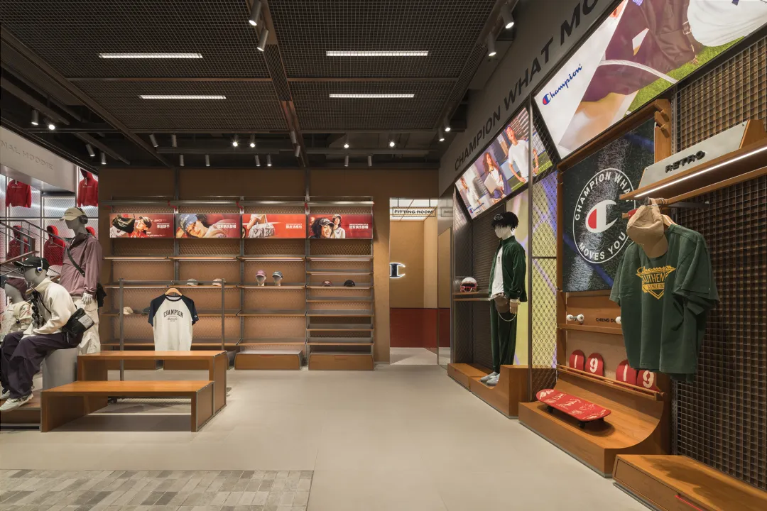 立品设计造Champion成都店 街头复古沉浸式空间 - 图片 8
