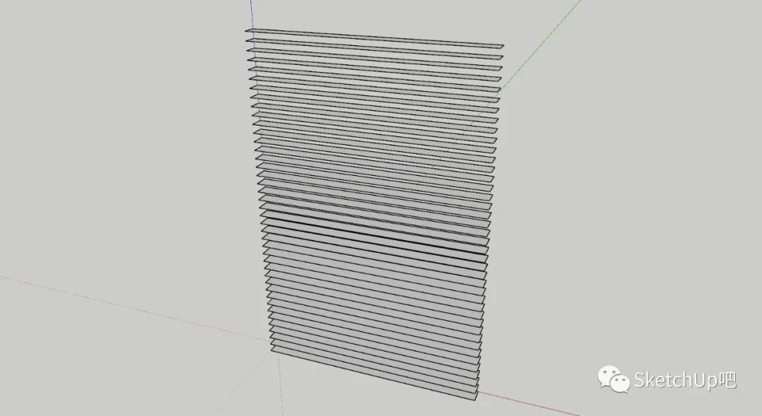室内设计师用SketchUp插件搞定甲方异形廊架建模改需求 - 图片 5