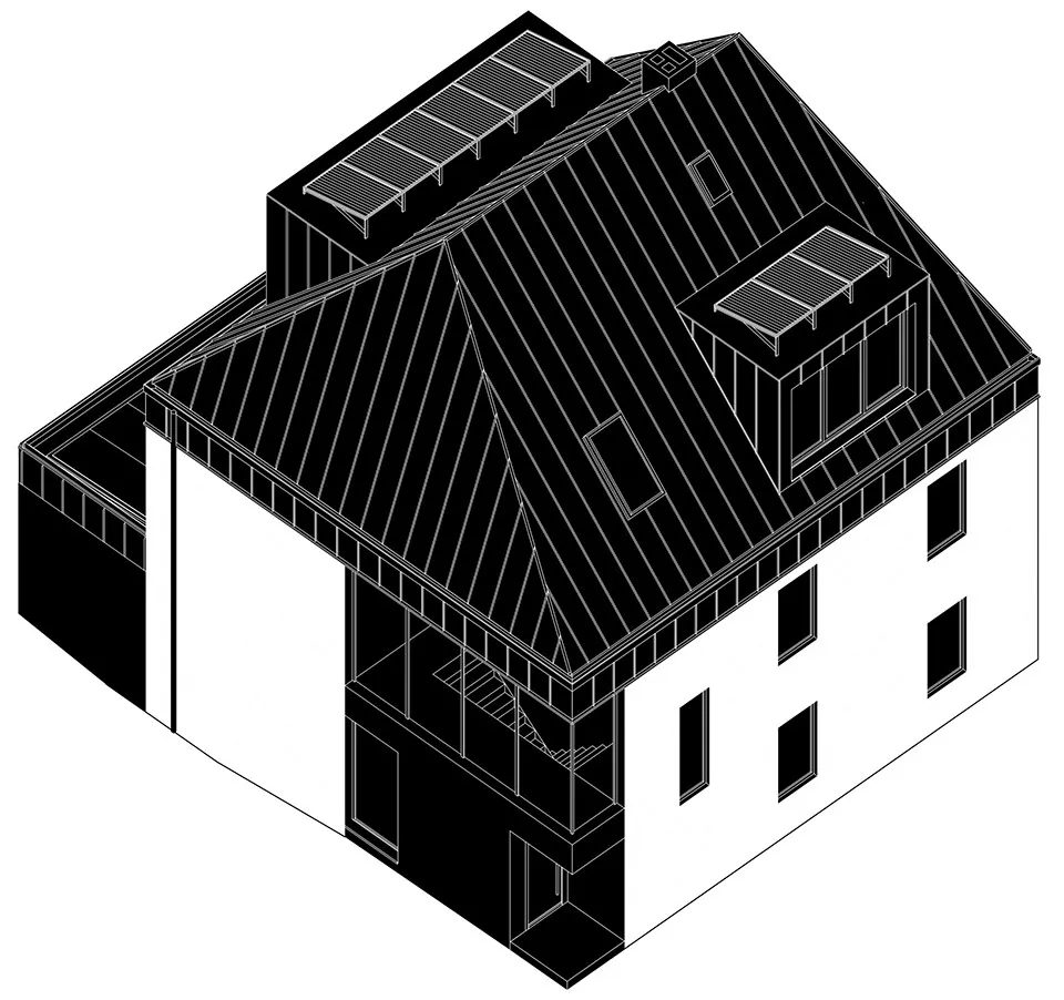 柏林老房“开颅手术”式屋顶扩建设计案例：新旧兼顾增空间 - 图片 6