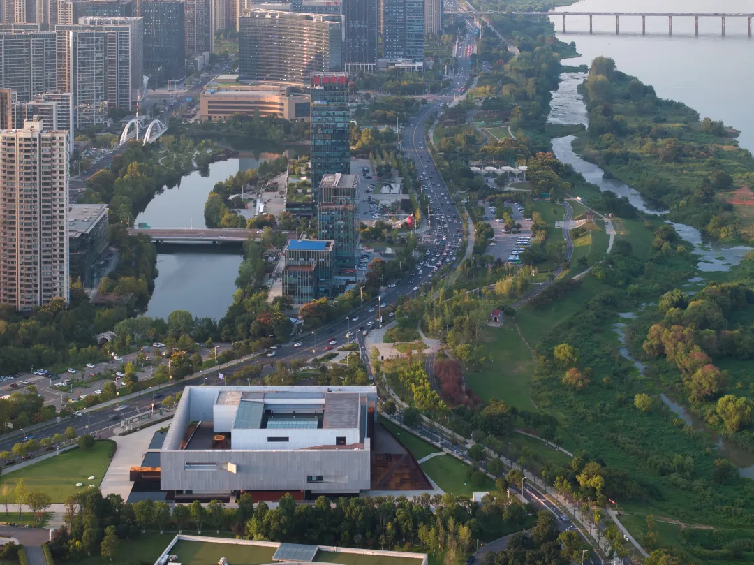 长沙湘江新区城市馆更新设计：旧馆变自然城市复合空间 - 图片 5