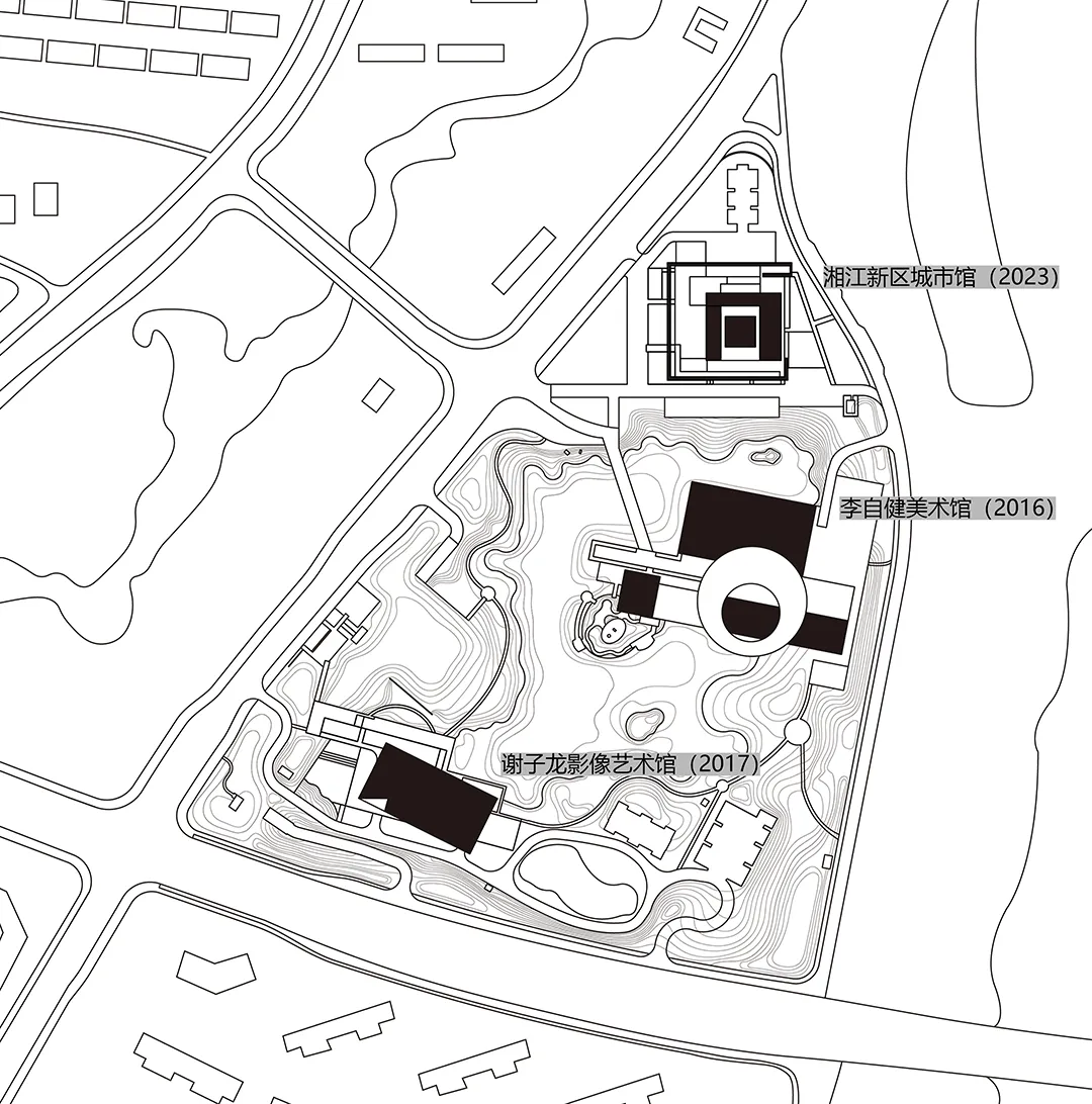 长沙湘江新区城市馆更新设计：旧馆变自然城市复合空间 - 图片 6