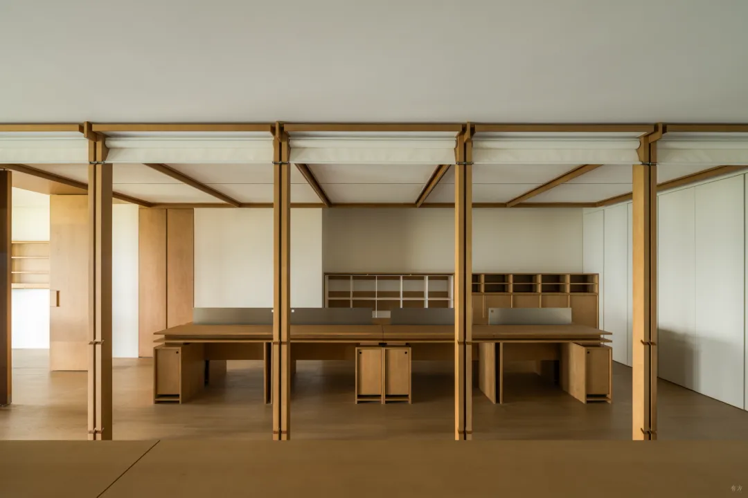 浙江品初180㎡工作室设计：木材搞定展示办公融合 - 图片 8