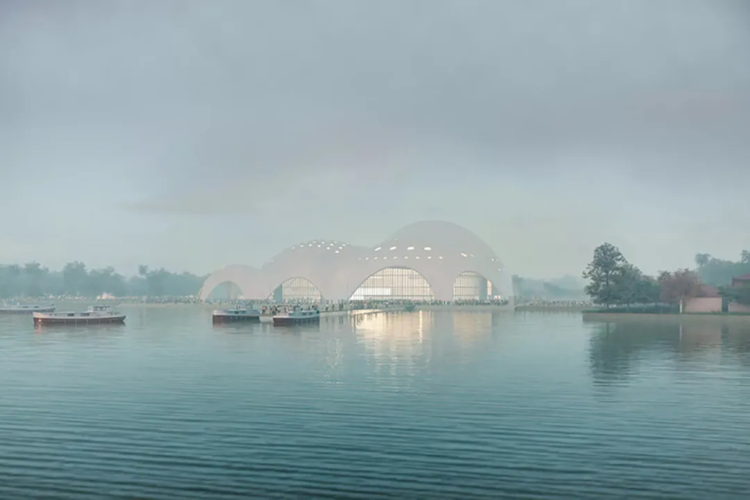 伦佐·皮亚诺的“音乐之岛”歌剧院在河内动工，设计有料 - 图片 8