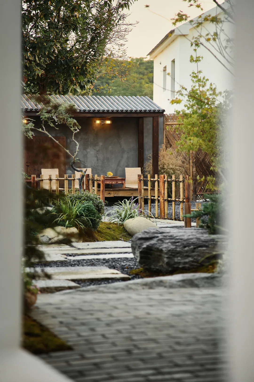 “半日松风”茶空间竟用松风与院落连起古典自然 - 图片 7