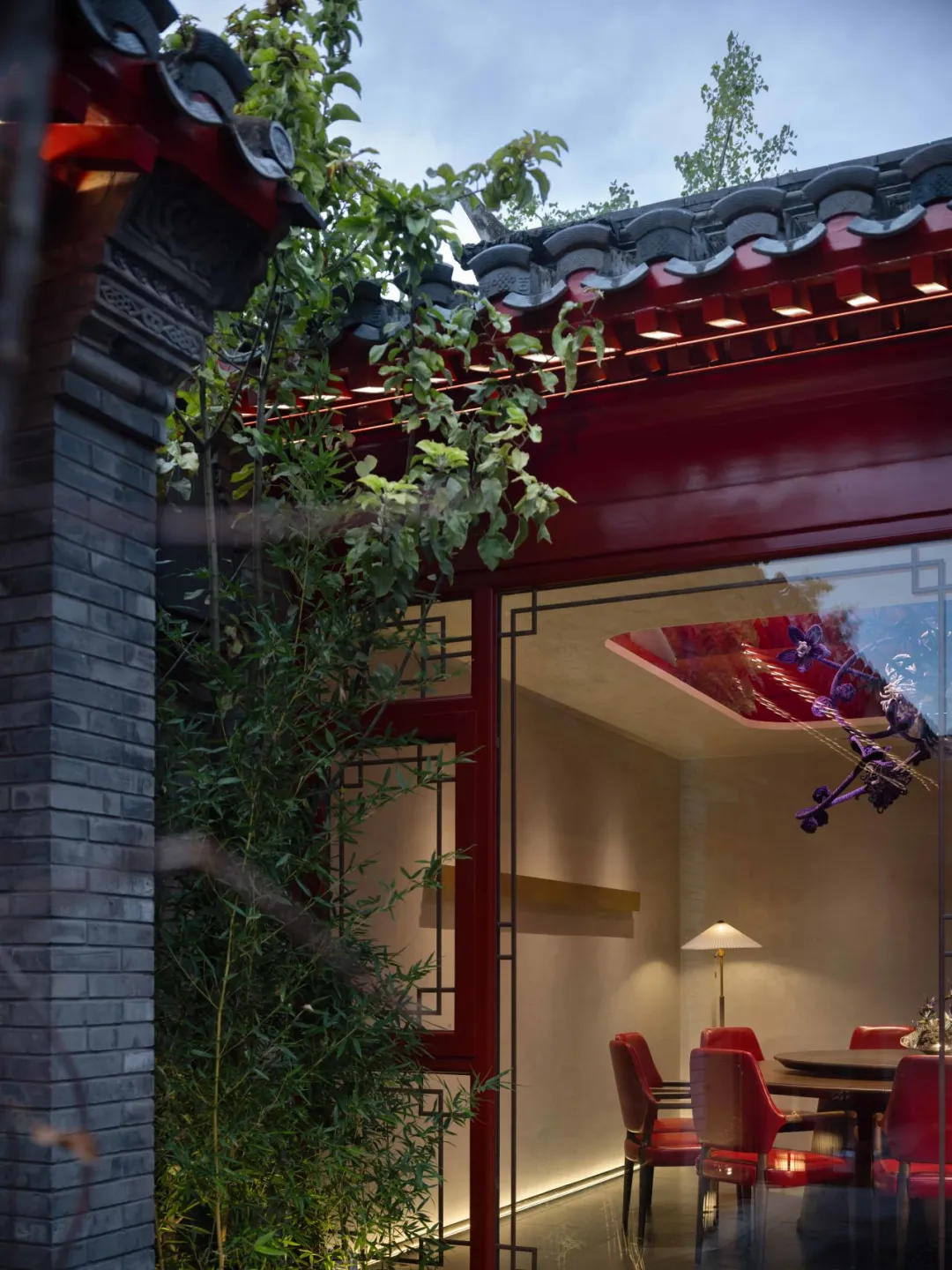 北京二环240㎡四合院以业主色彩癖好破界设计 - 图片 5