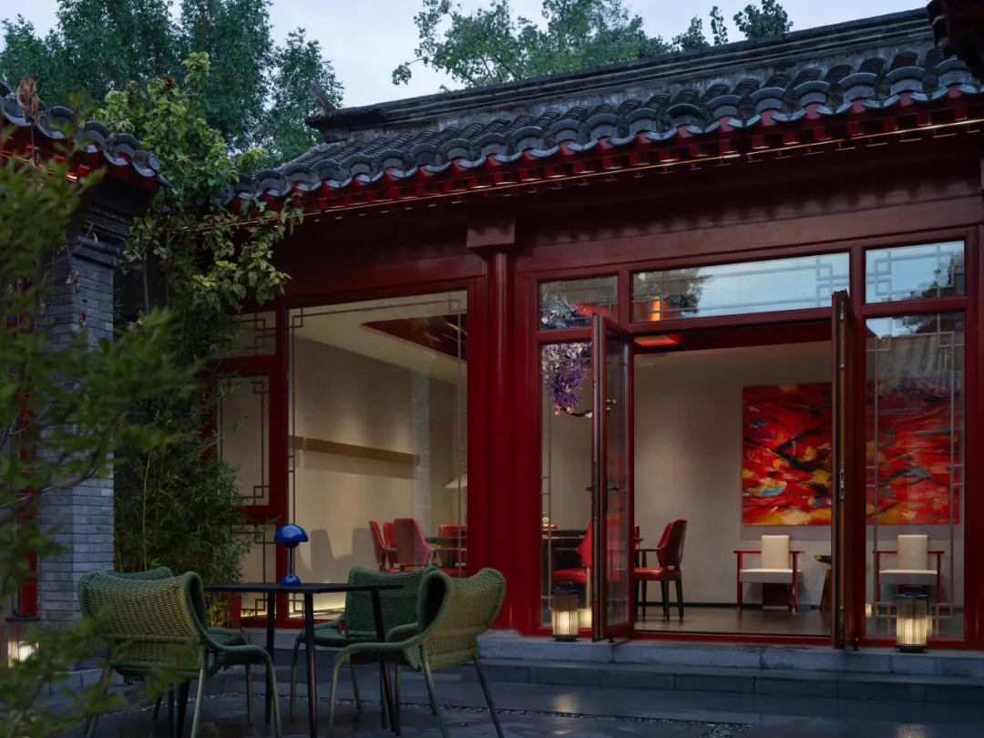 北京二环240㎡四合院以业主色彩癖好破界设计 - 图片 8