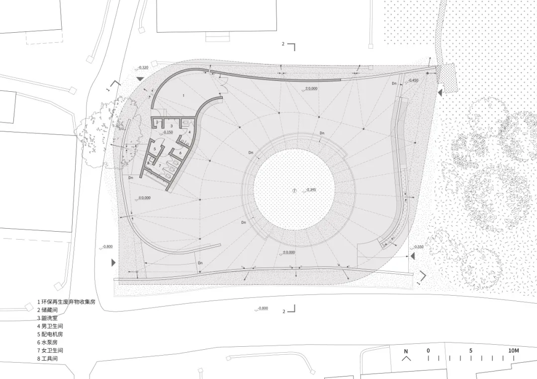 杭州青山村市场改造：竹+钢打破廉价材料难成好建筑偏见 - 图片 7