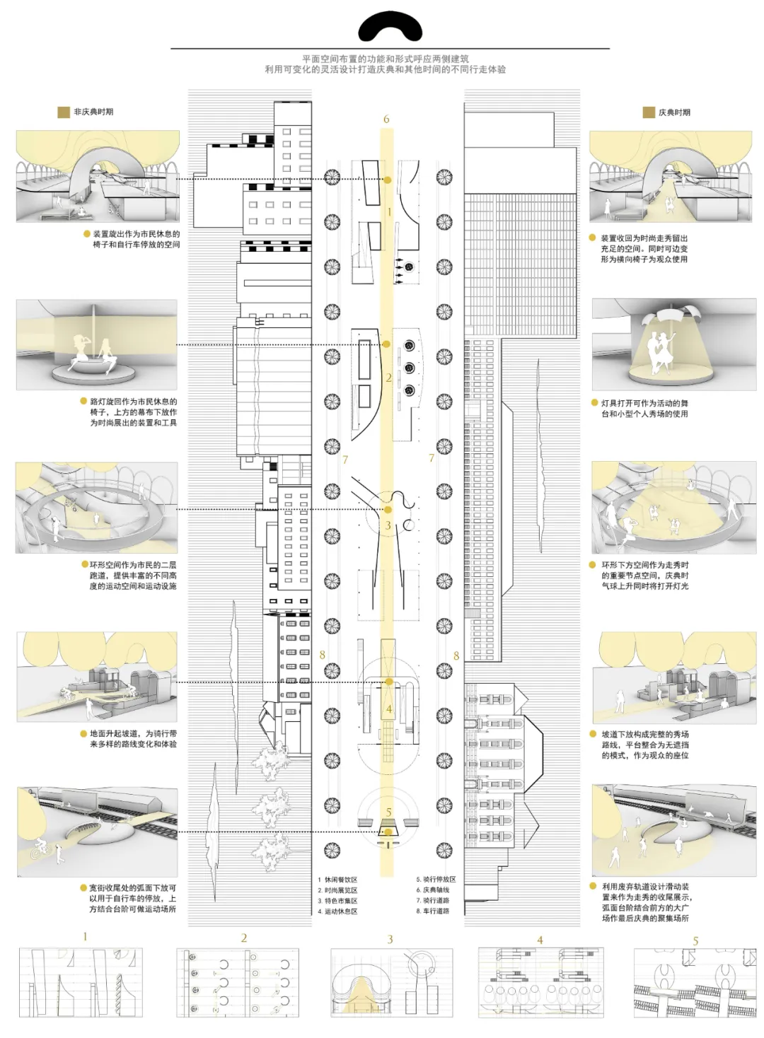2024天作奖三等奖：米兰宽街缩街设计串起庆典与日常 - 图片 7