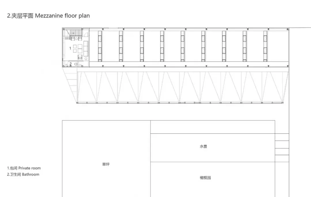 上海油罐工业风展空间改Olivino餐厅,工业基因对话餐饮情感 - 图片 7