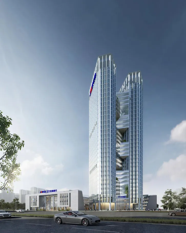 新会第一高楼江门农商总部将启用:侨乡文化+智慧建造 - 图片 7