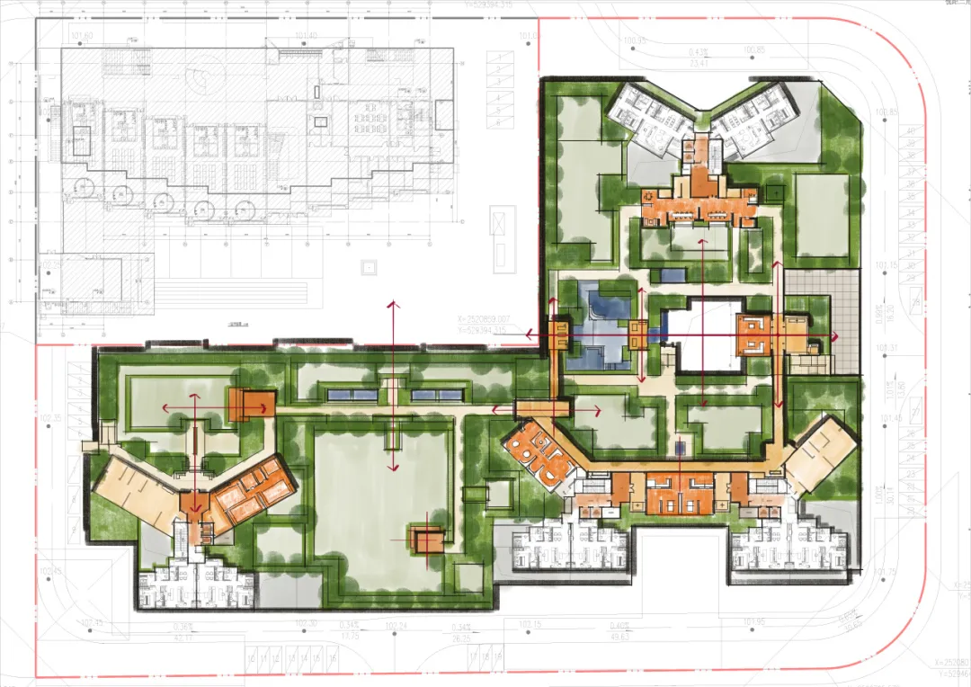 华润江南润府用三层标高底盘将10米高差变居住价值样本 - 图片 6