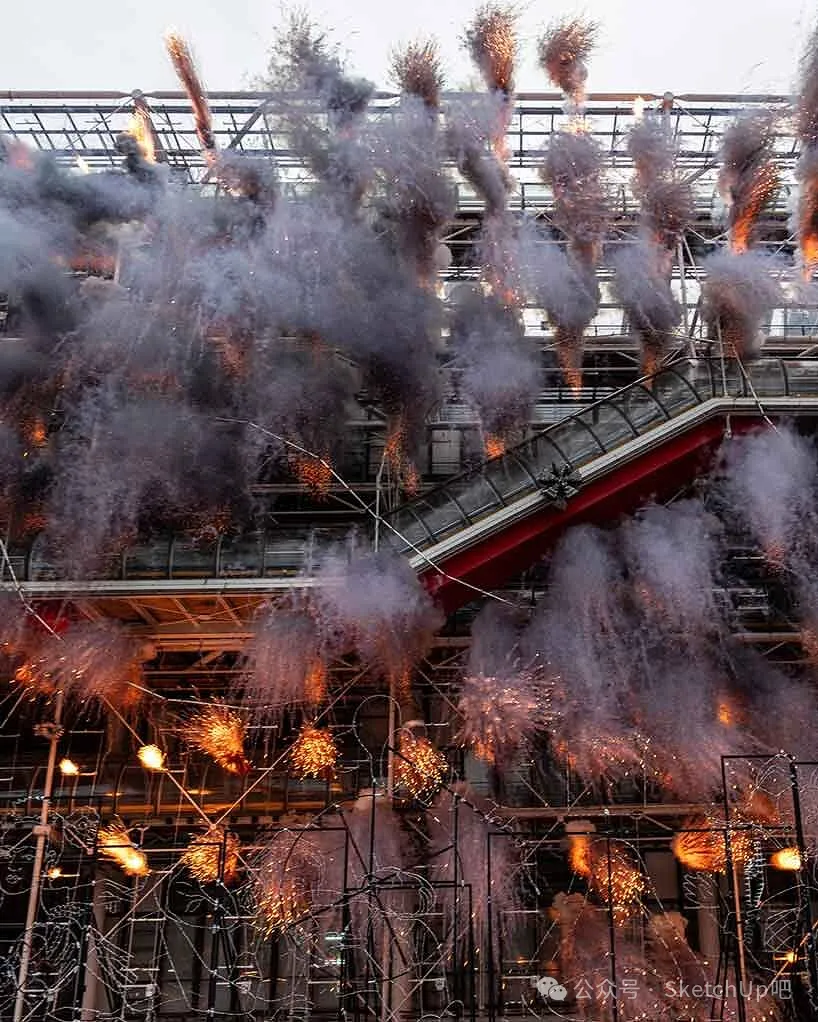 蔡国强AI白天烟火别蓬皮杜 蓬皮杜2030改造引设计思考 - 图片 5