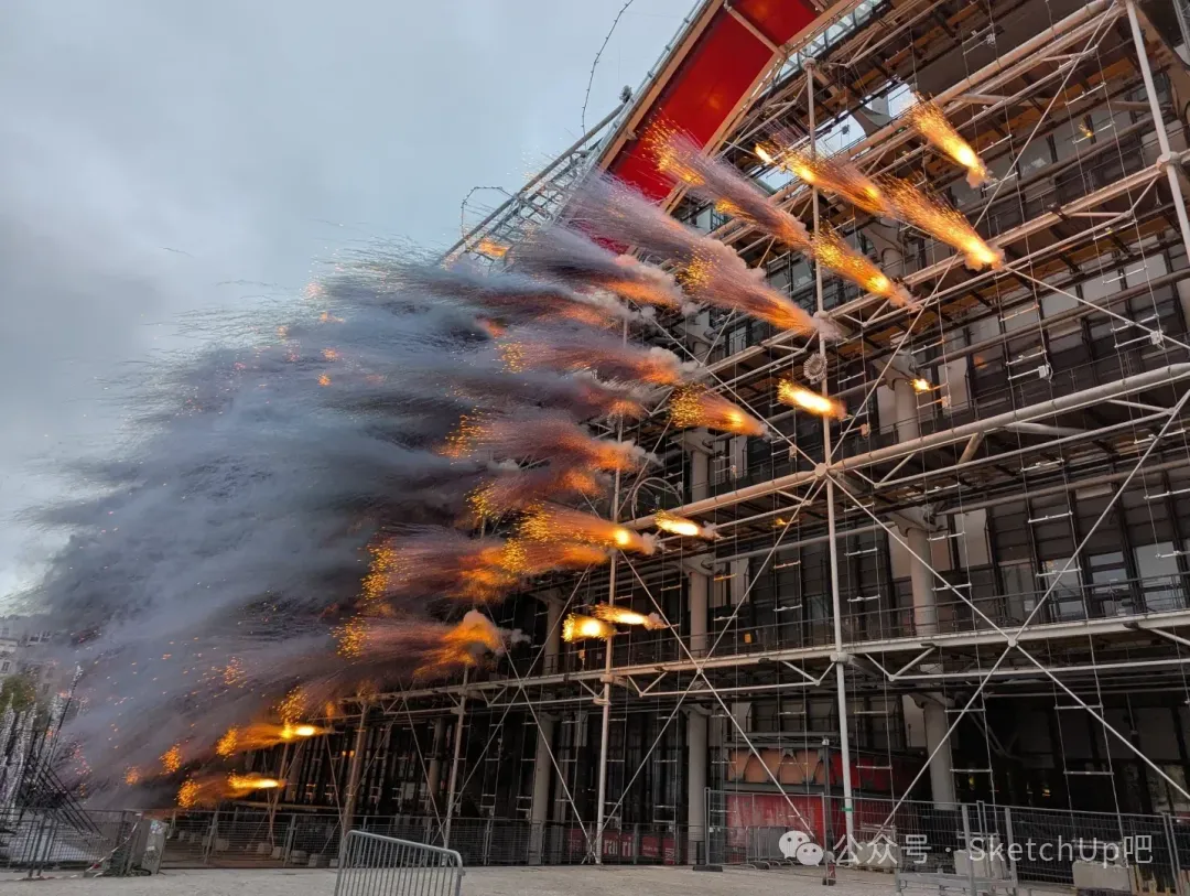 蔡国强AI白天烟火别蓬皮杜 蓬皮杜2030改造引设计思考 - 图片 6