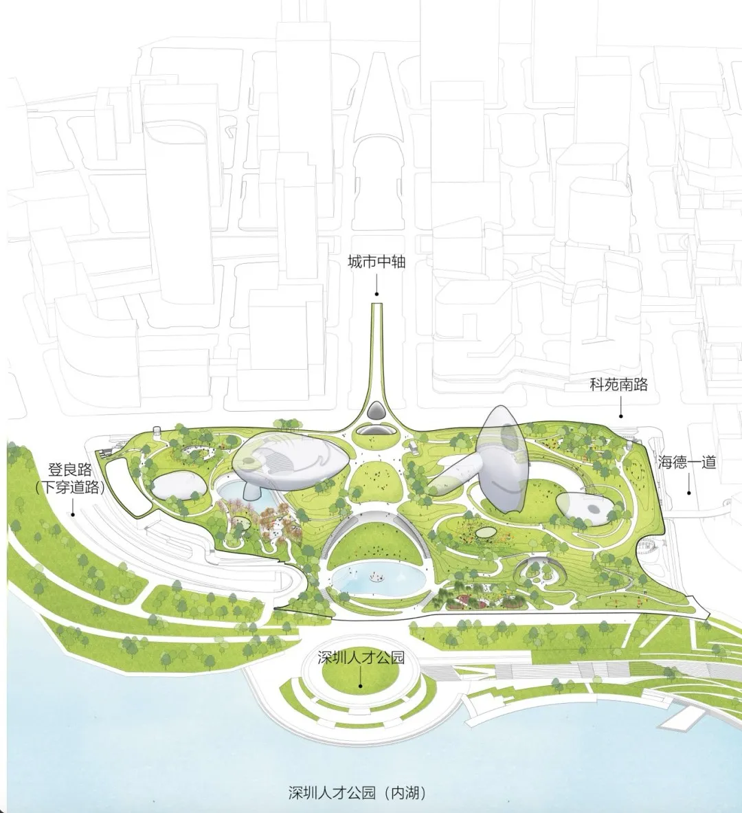 湾区新场地即将呈现丨马岩松MAD深圳湾文化广场 - 图片 7