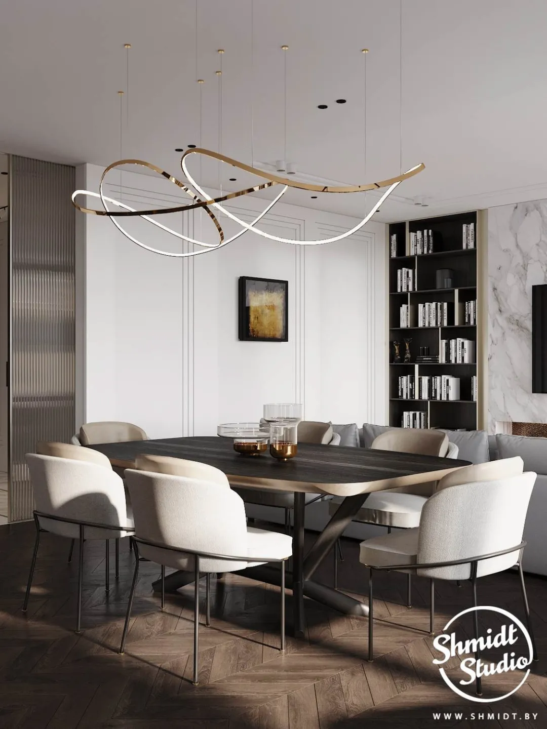 藏不住了!设计师必看的干货号+俄罗斯240㎡轻奢案 - 图片 9