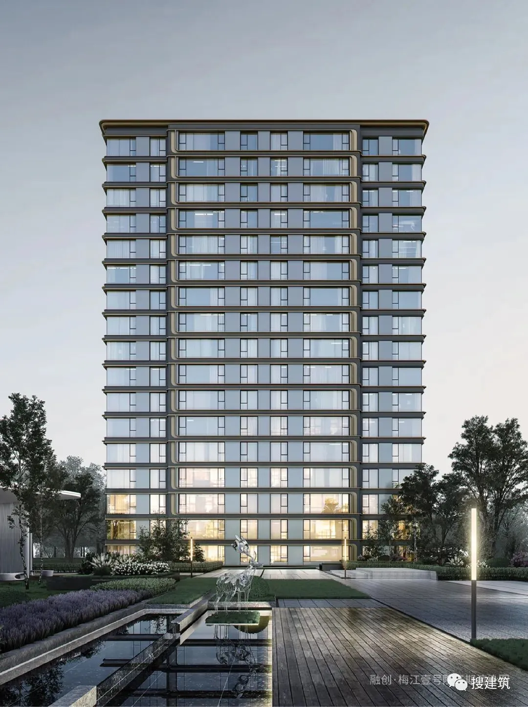 一层一户,新玩法!! 真正的大平层(300-400㎡面积段) - 图片 7