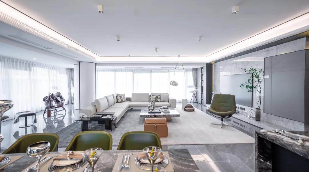 一层一户,新玩法!! 真正的大平层(300-400㎡面积段) - 图片 9