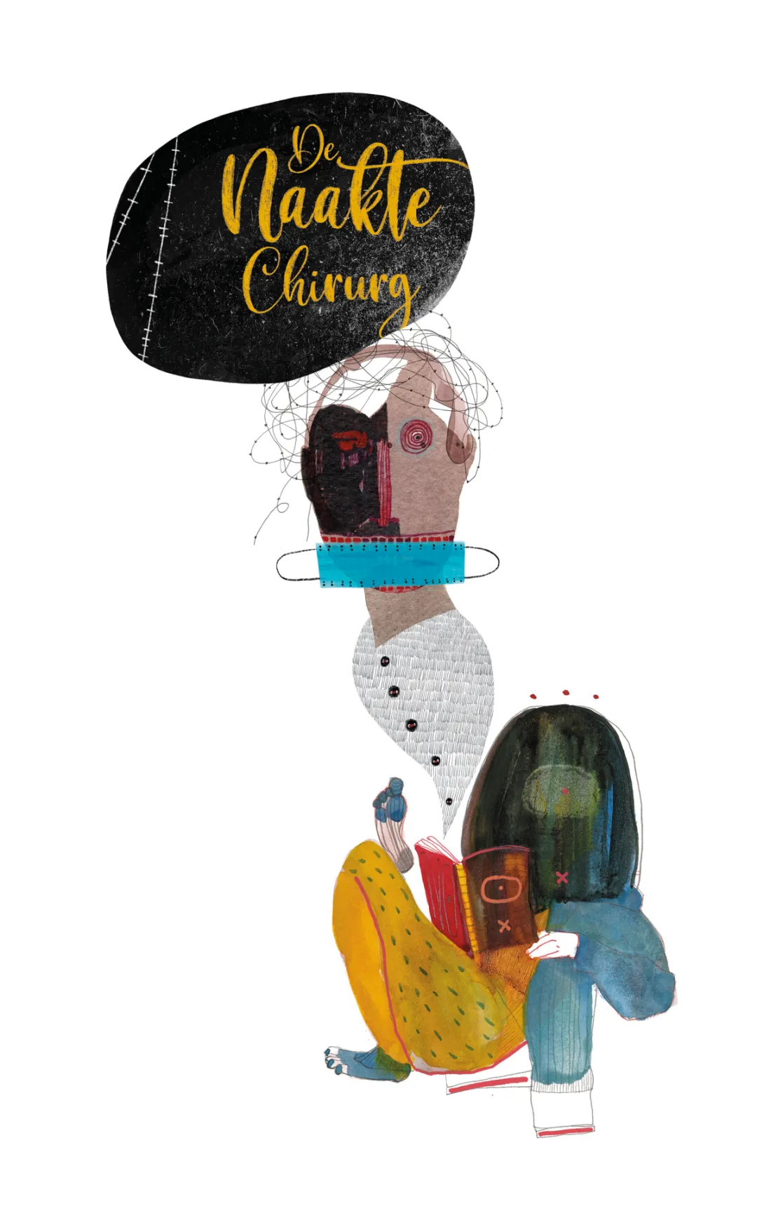 比利时插画师混合媒介插画启发室内设计情感化表达 - 图片 5