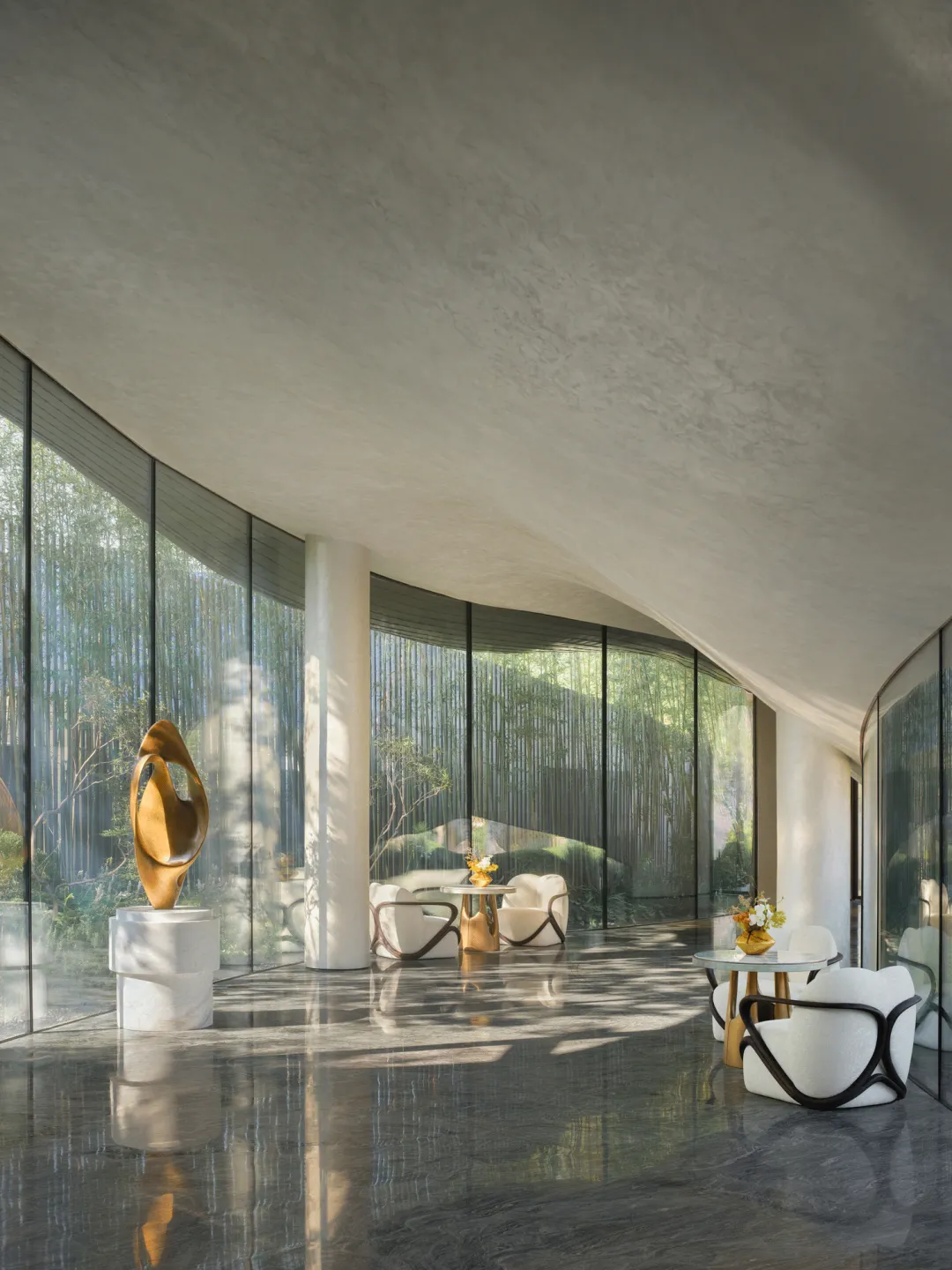 北京中海丽金府会所:极奢设计玩透光与质感 - 图片 7