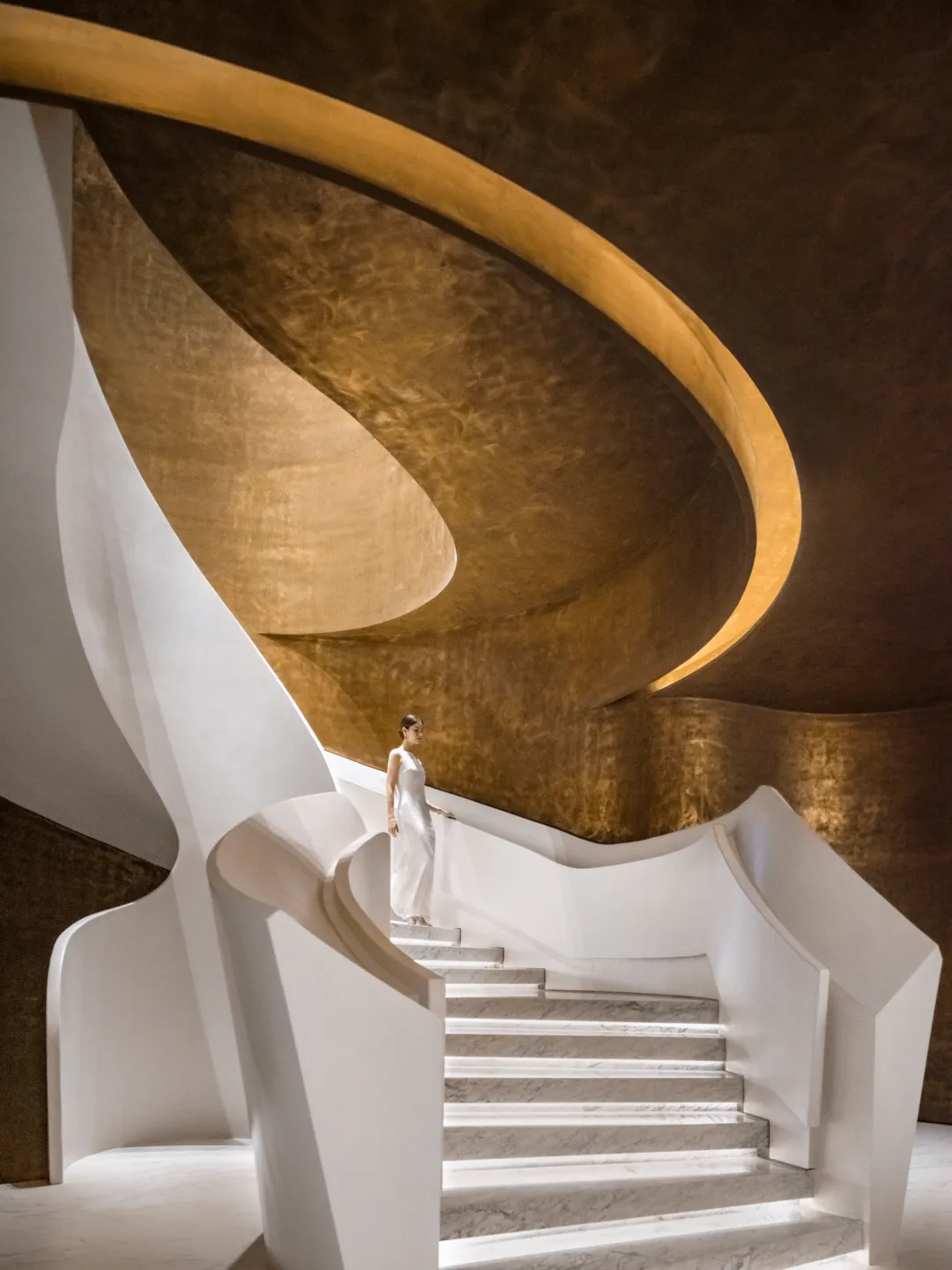 北京中海丽金府会所:极奢设计玩透光与质感 - 图片 9