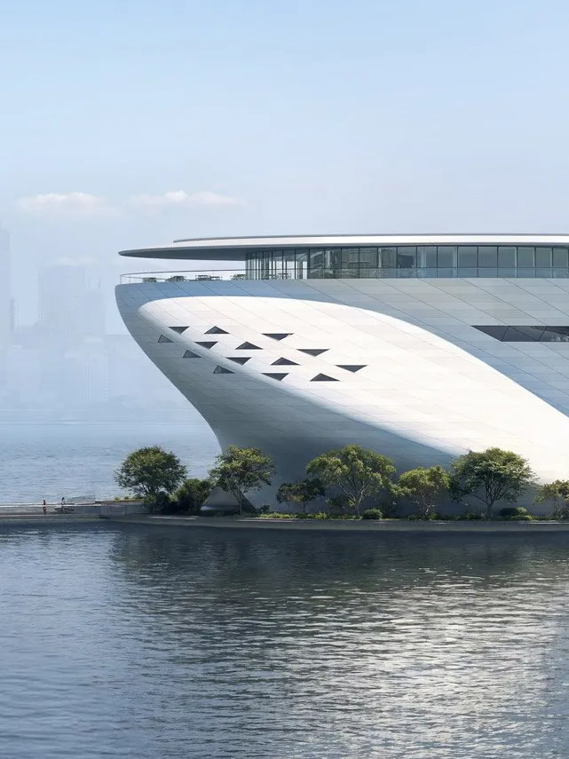 安藤忠雄公布迪拜DUMA艺术馆方案:圆形扭曲造新地标 - 图片 5