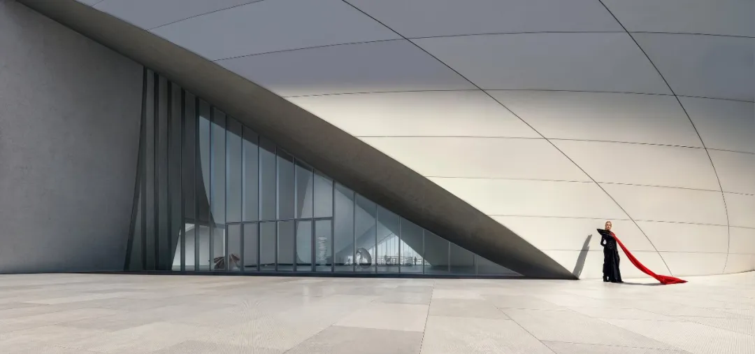 安藤忠雄公布迪拜DUMA艺术馆方案:圆形扭曲造新地标 - 图片 7