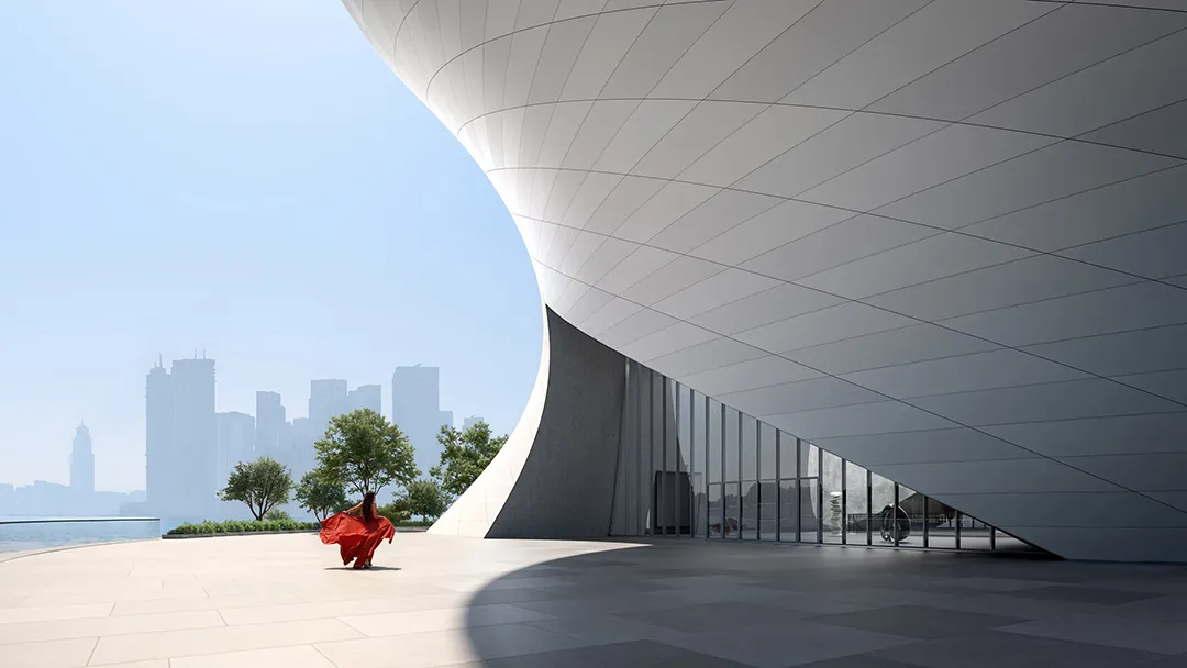 安藤忠雄迪拜艺术博物馆“漂浮珍珠”设计案例揭晓 - 图片 5